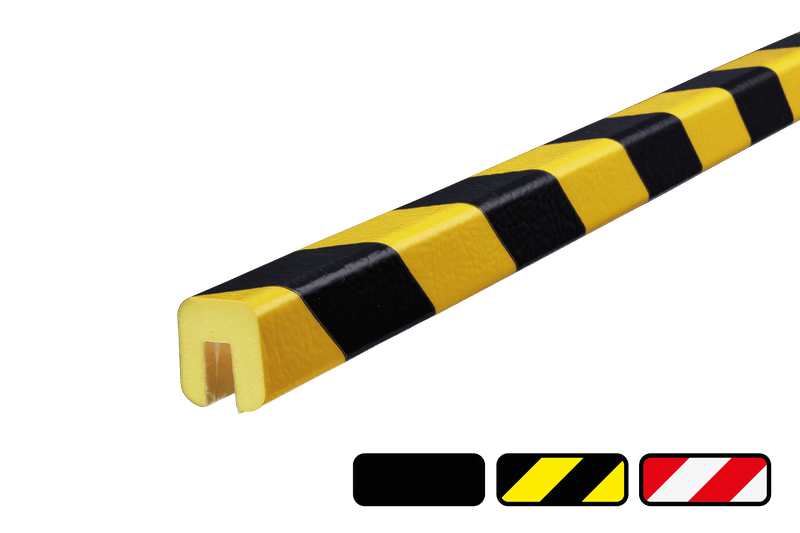Randbescherming kunststof - 30x26mm (sleuf 8mm) type G