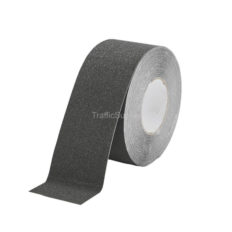 Vloertape zwart anti-slip - rol 18,3 meter