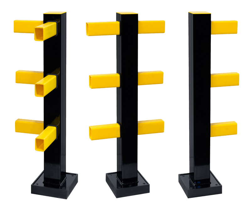 Poteau flexible TS-1 – Barrière de sécurité industrielle au sol