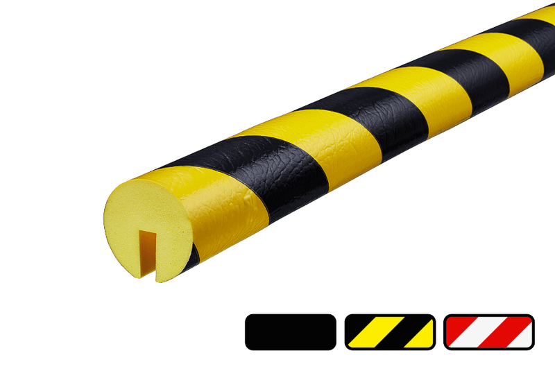 Kantenschutzprofil PU-Schaum Ø40mm Typ B – mit 8 mm Schlitz