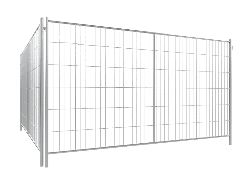 Bouwhek staal type Pro - 3500x2000 mm - 19 kg met verticale versteviging
