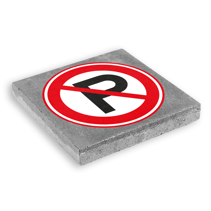 Symbooltegel 300x300mm - Niet parkeren