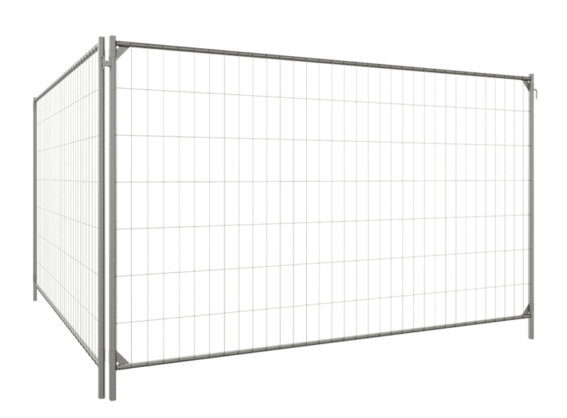 Bouwhek staal type Standard Plus - 3500x2000 mm - 16 kg met hoekversteviging