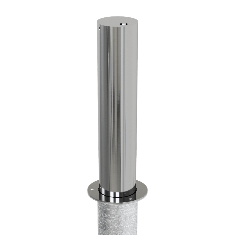 Poteau en acier inoxydable - Ø154-204mm - fixe