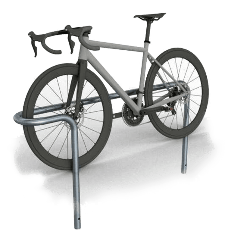 Fietsbeugel met Lusontwerp - 1 fiets - 1600x200x850mm