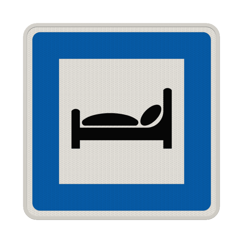 Verkehrszeichen 365-55 - Autobahnhotel