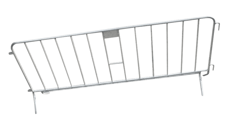 Dranghek evenement staal 12 spijlen 260cm - 17,5kg