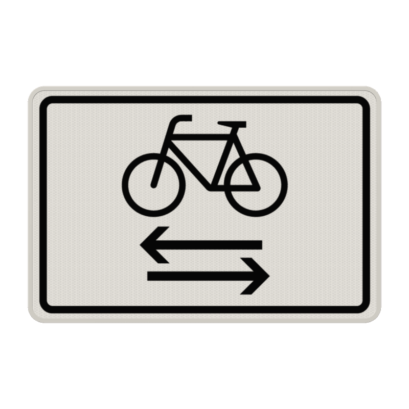 Verkehrszeichen 1000-32 - Radverkehr kreuzt von links und rechts
