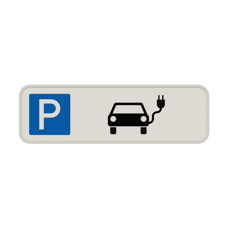 Parkschilder - Parkplatz nur für Elektrisch Fahrzeuge