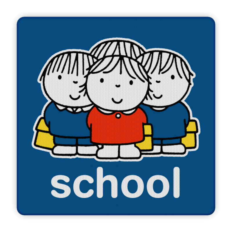 Attentiebord Dick Bruna - school - LV.AB.G2