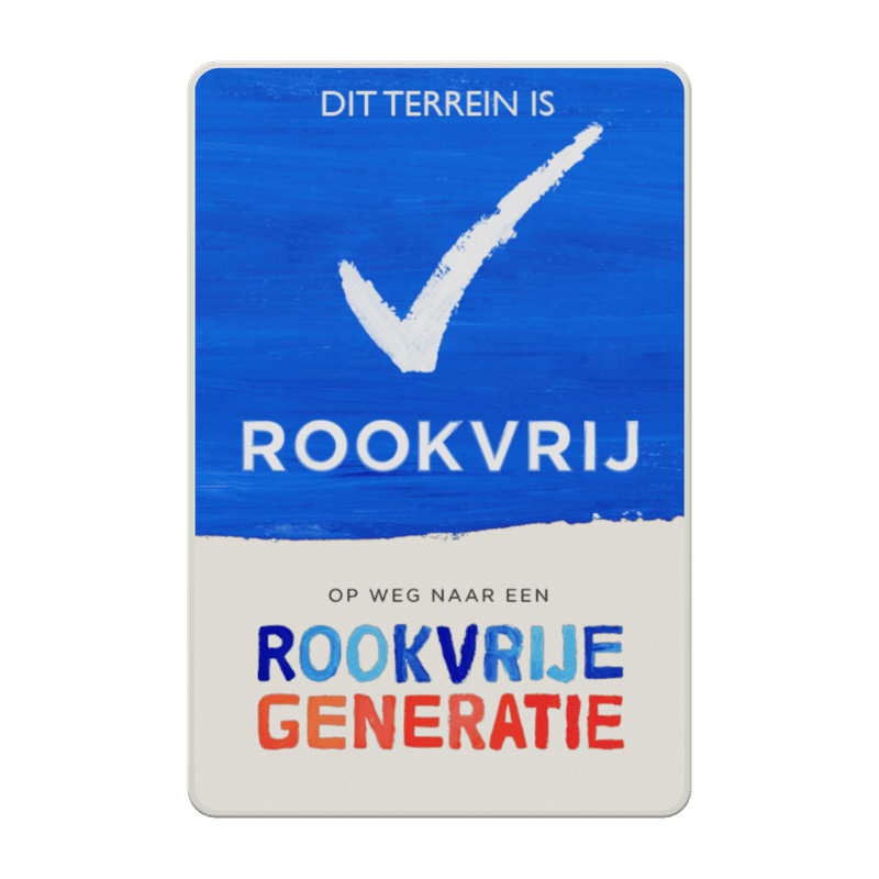 Informatiebord - Rookvrije Generatie