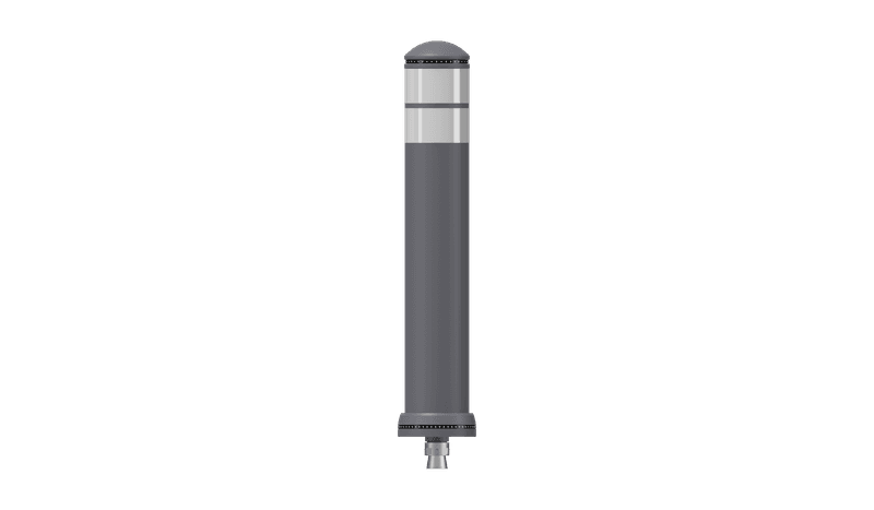 DK8 - amovible (NS) - Gris/ Blanc - Ø130mm