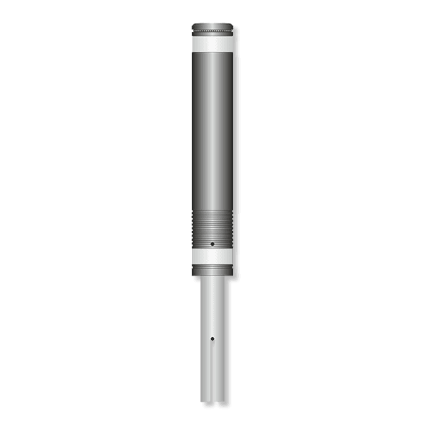 Pole Cone City DK9 fixe NSE Ø130mm – gris/blanc – 800mm