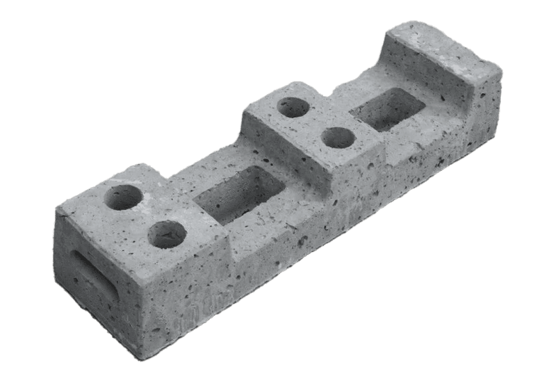 Bouwhek betonnen voet - 25kg