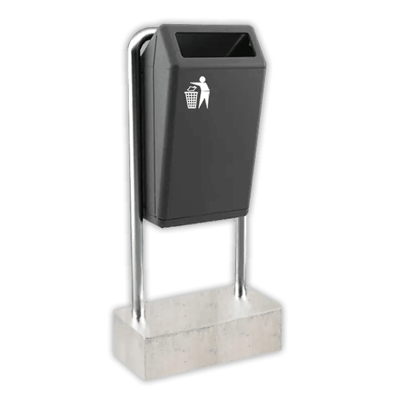 Capitole Prestige 50 litres, montants avec fondations en béton