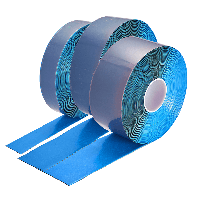 Ruban de marquage PermaStripe bleu, rouleau de 30 mètres - 50/75/100 mm