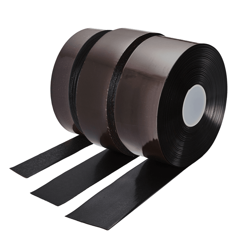 Ruban de marquage PermaStripe noir, rouleau de 30 mètres - 50/75/100 mm