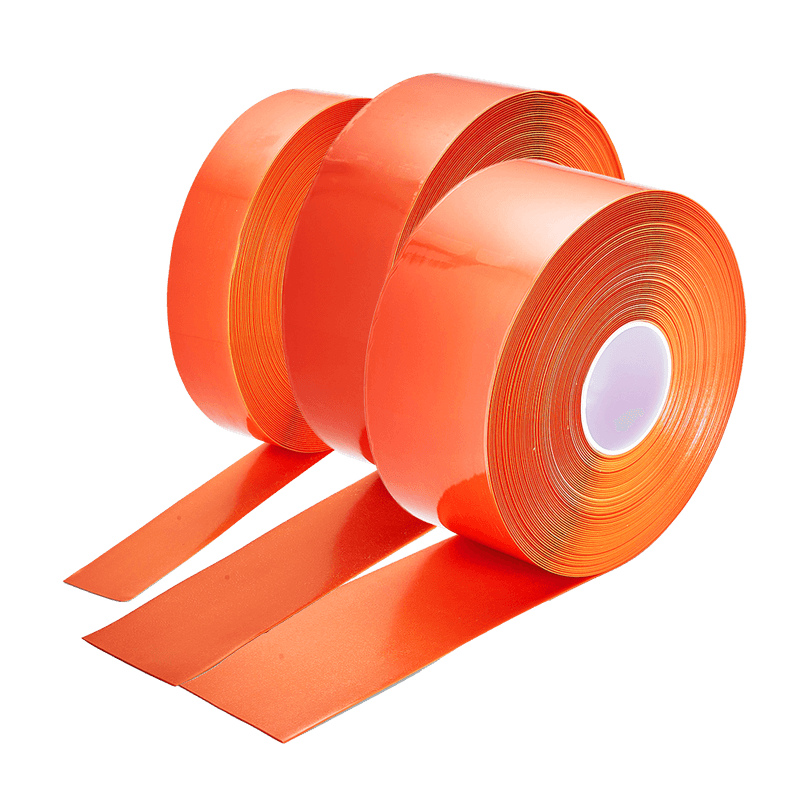 Ruban de marquage PermaStripe orange, rouleau de 30 mètres - 50/75/100 mm