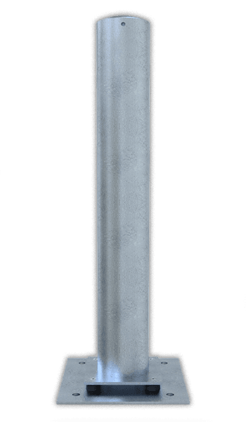 Rampaal Kantelbaar - Ø152mm - Gegalvaniseerd