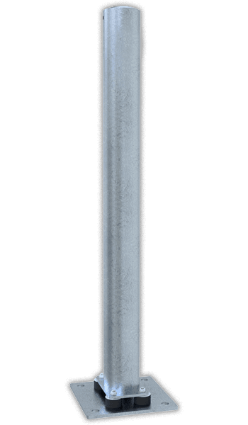 Rampaal Kantelbaar - Ø89mm - Gegalvaniseerd