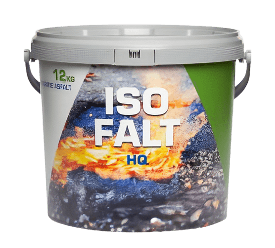 IsoFalt HQ 12kg – asphalte de réparation haute performance