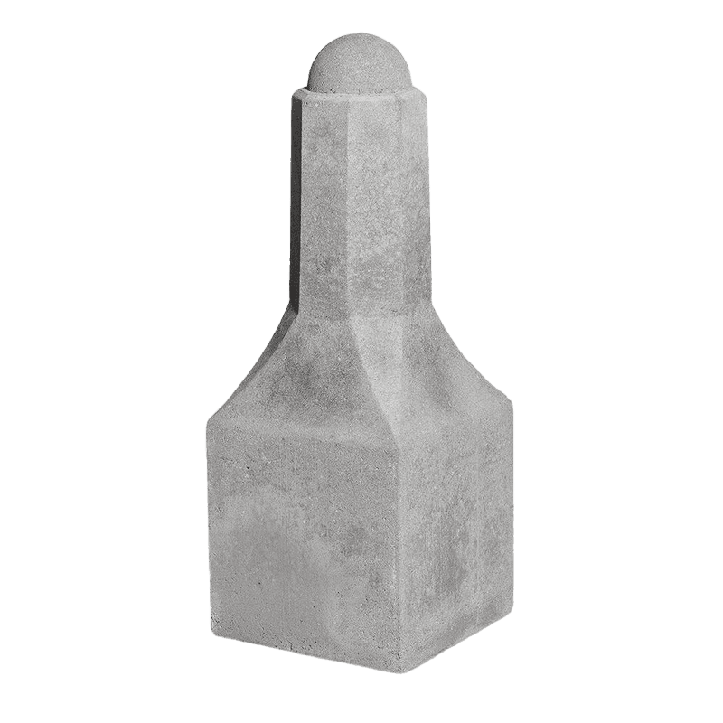 Afzetpaal beton TS1 - 80cm - grijs