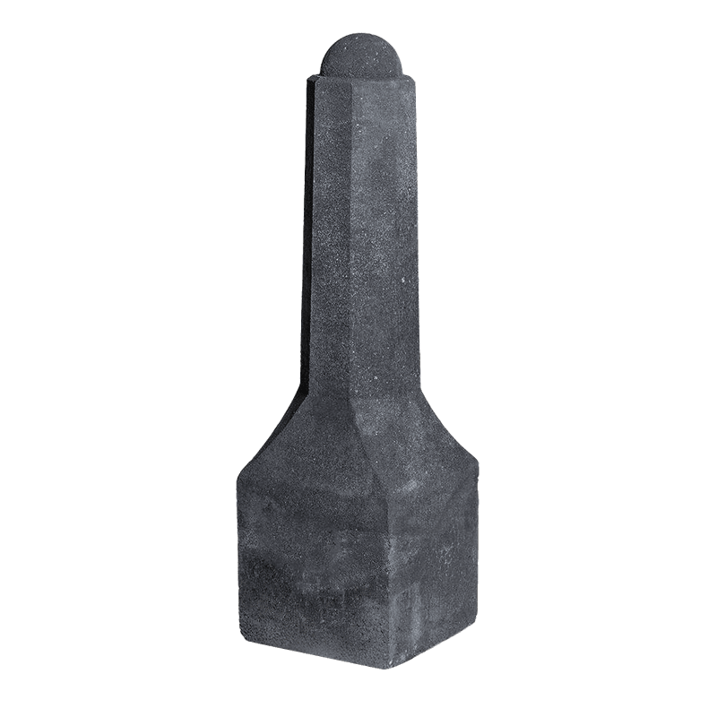 Afzetpaal beton TS2 - 105cm - antracietgrijs