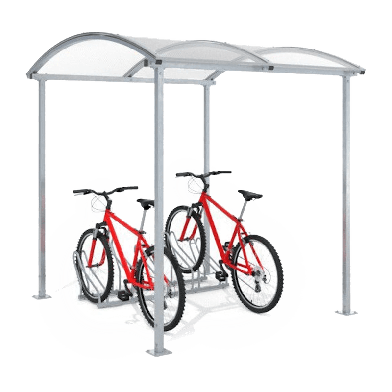 Fietsoverkapping staal TS-COVER - voor 5 fietsen - 2200x2100x2330mm