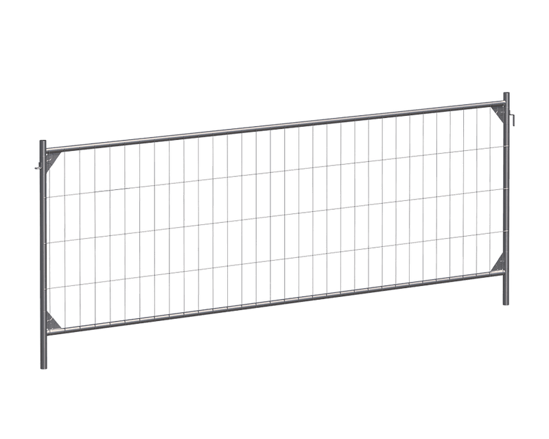 Bouwhek laag model staal  - 3500x1200mm - 11kg