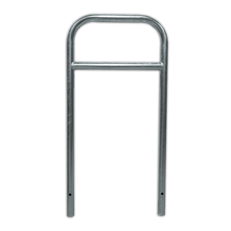 Fietsnietje staal 600x1300mm met tussenbuis - met grondankers
