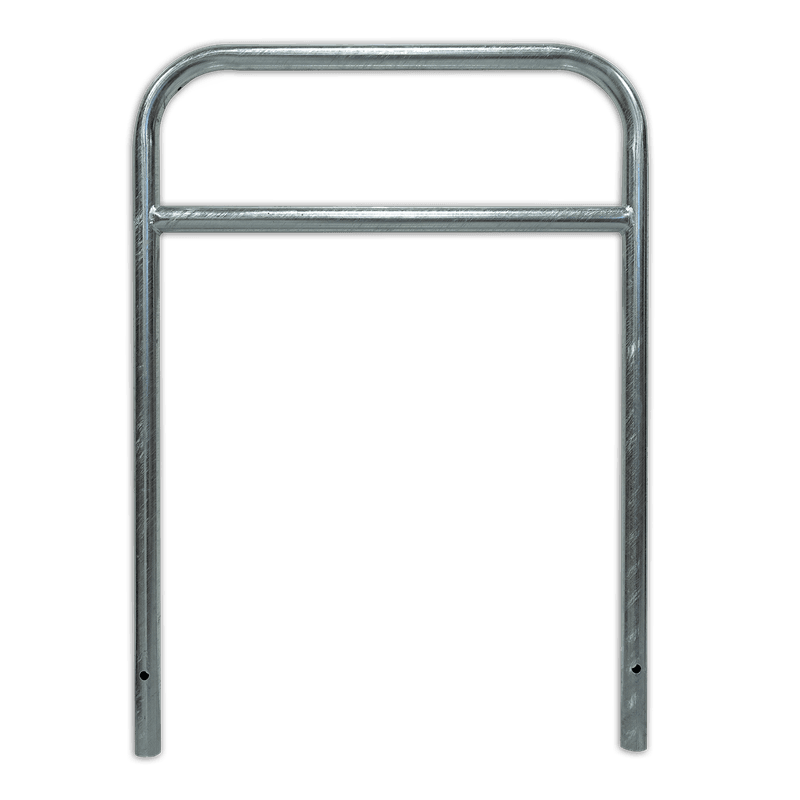 Fietsnietje staal 900x1300mm met tussenbuis - met grondankers