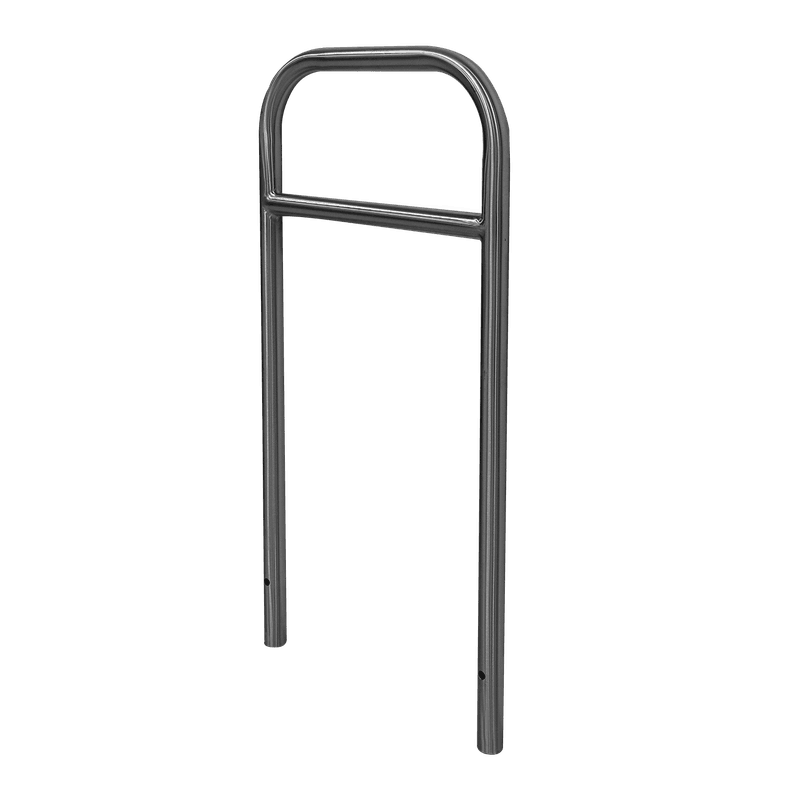 Fietsnietje RVS 600x1300mm met tussenbuis - met grondankers