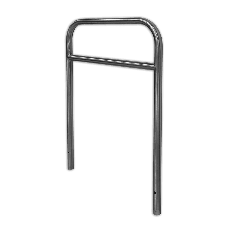 Fietsnietje RVS 900x1300mm met tussenbuis - met grondankers