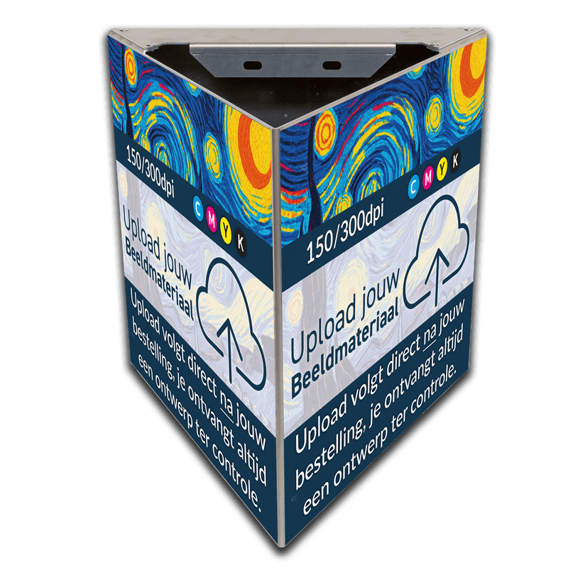 3D - Driehoekig informatiebord