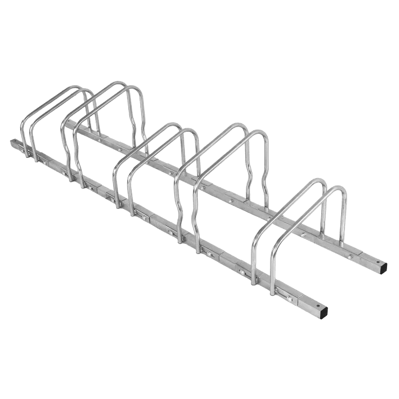 Fietsenrek TS-MULTI - 5 fietsen - met verstelbare bandbreedte
