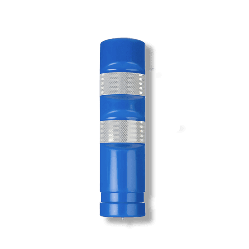 Balise autorelevable Ø200mm – Bleu - 750mm
