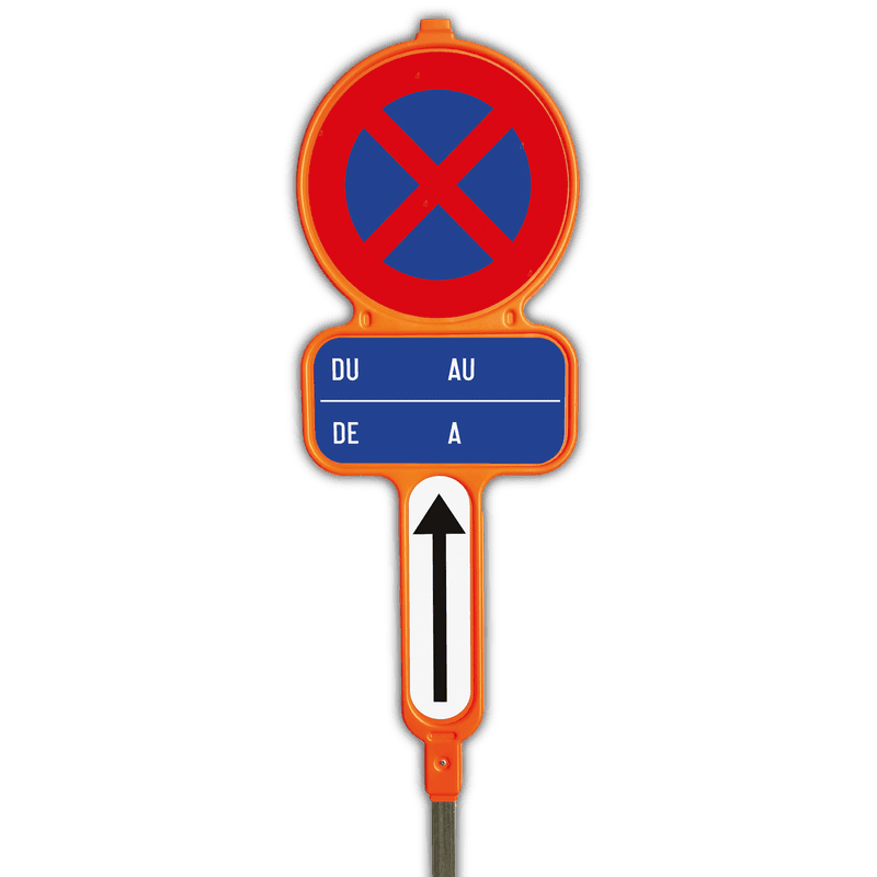 Panneaux d'interdiction de stationnement en PEHD - E3
