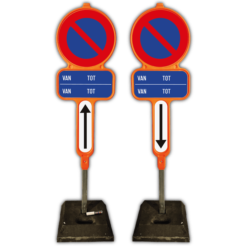 Parkeerverbod-Set E1 - PEHD - All inclusive