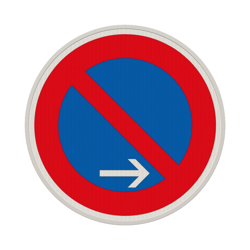 Verkehrszeichen 286-20 - Eingeschränktes Halteverbot Ende, rechts