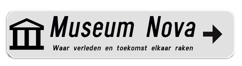 Verkeersbord SB250 F34a - Openbare inrichting - hoofdtekst + ondertekst - rechts + picto