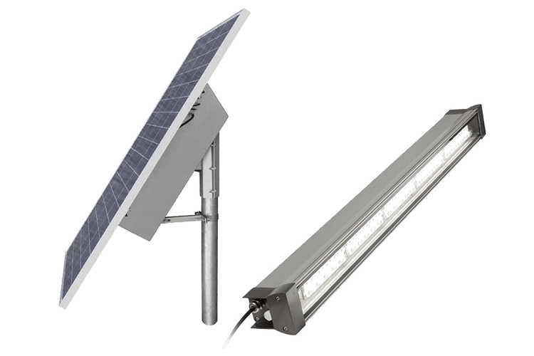 Aanstraalverlichting Solar LED 190 Watt met accu & laadregelaar - TSL7D-XL