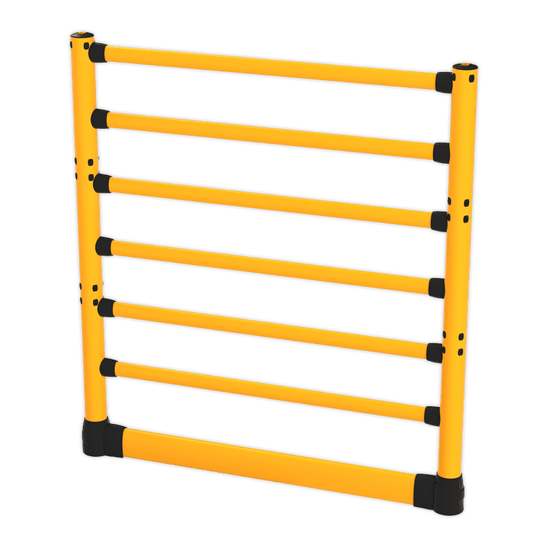 Rammschutz TS FLEX HIGH mit bodennahem Schutzbalken