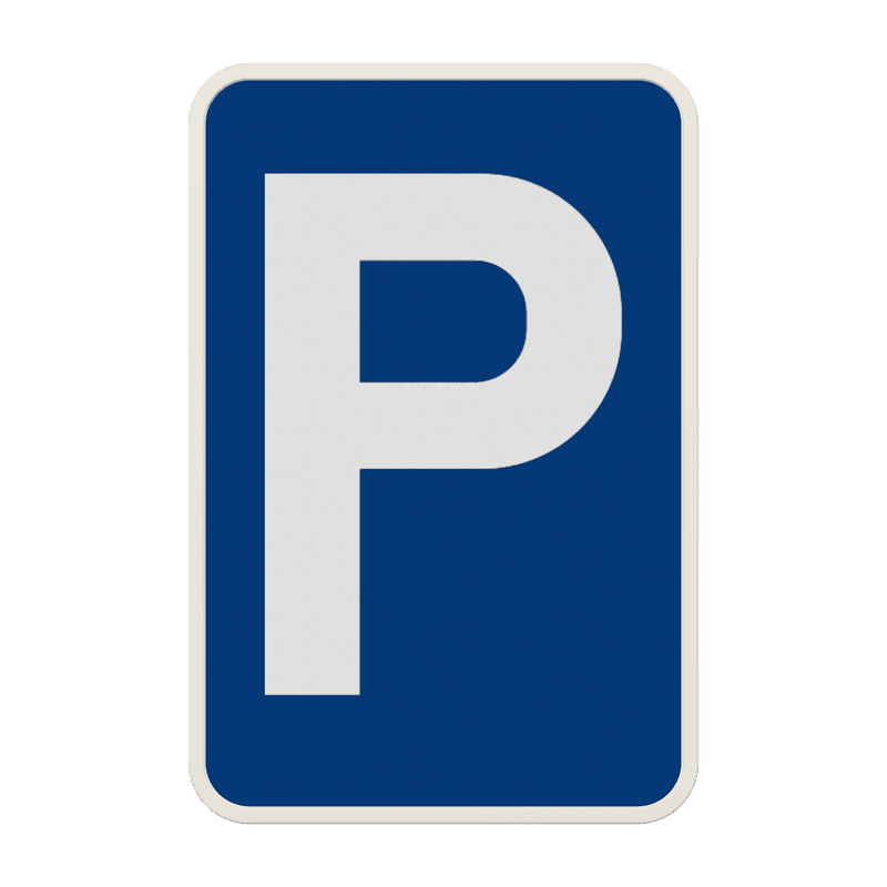 Panneau G2000 - E9a - Stationnement autorisé