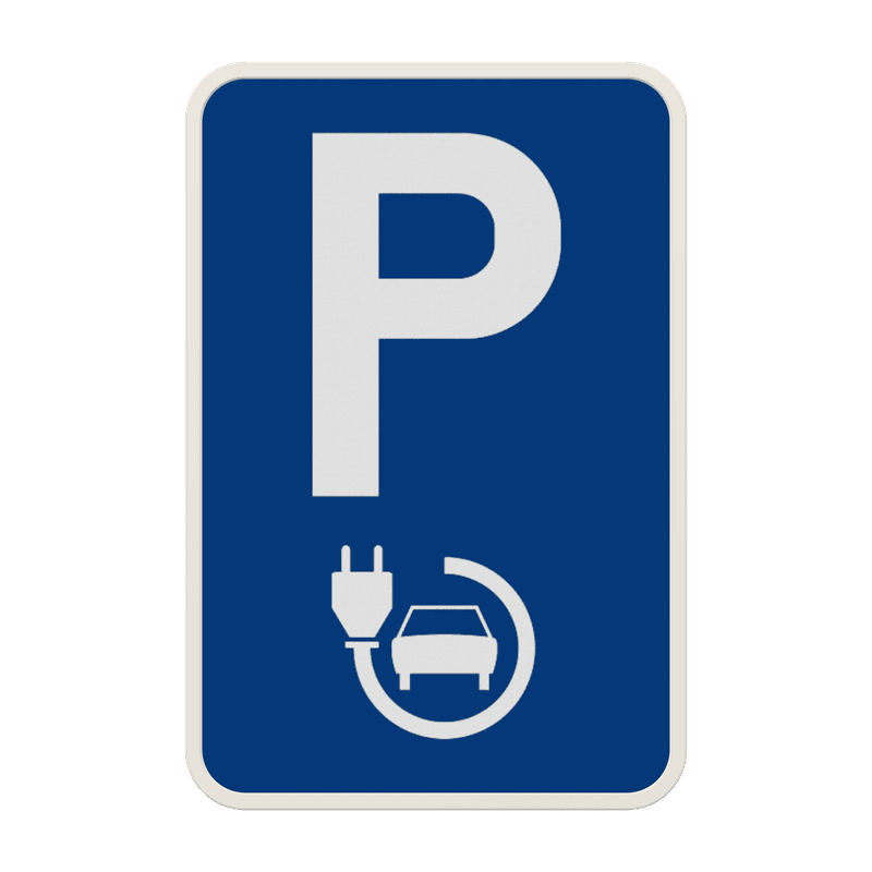 Panneau G2000 - E9a - Stationnement réservé aux véhicules électriques