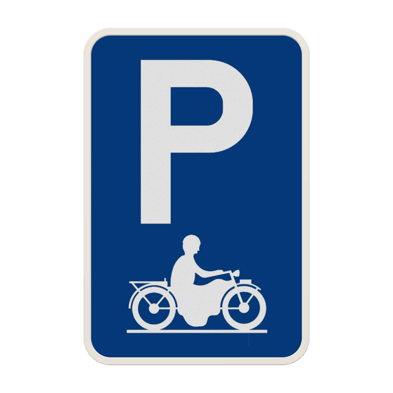 Panneau G2000 - E9i - Stationnement réservé aux motocyclettes