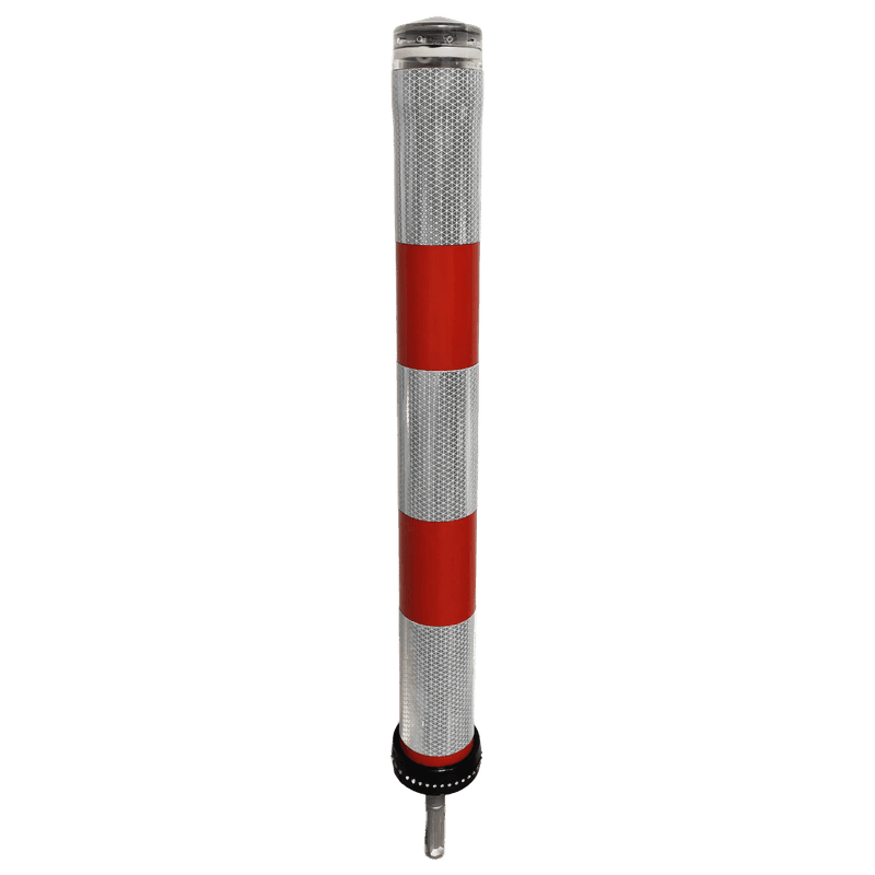 Pole Cone Traffic LED - vast (NSE) - rood/wit