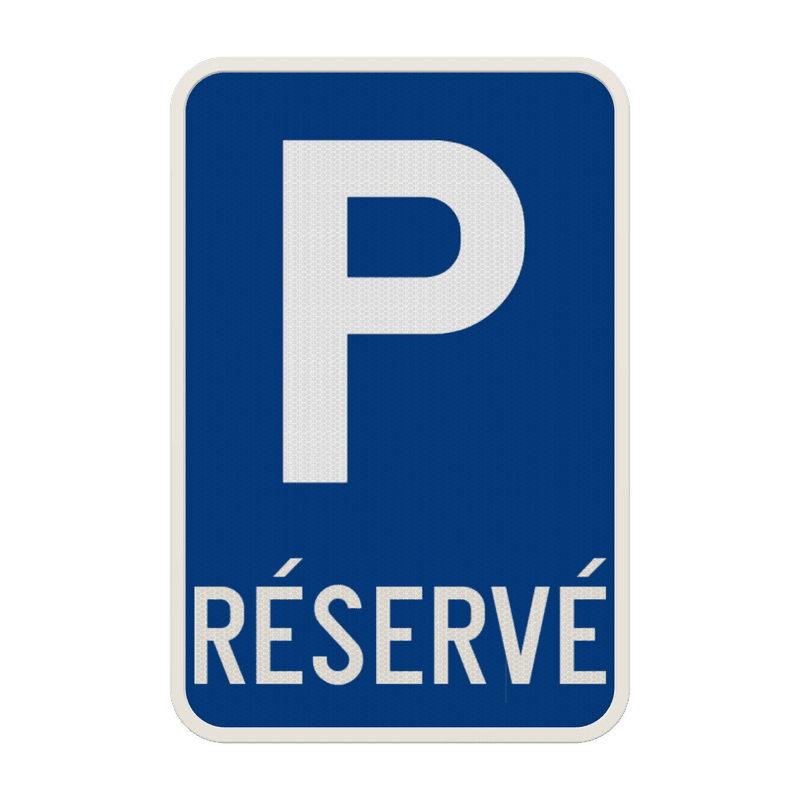 Panneau de stationnement
