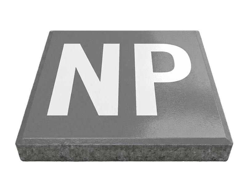 Stoeptegel niet parkeren (TS-ST_NP1) - 30x30cm met facetrand