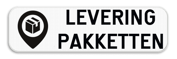 informatiebord - pakketten leveren