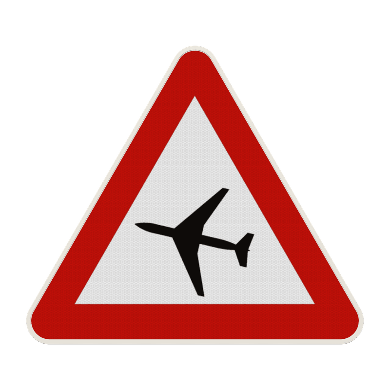 Panneau G2000 - A35 - Survol d'avions à basse altitude